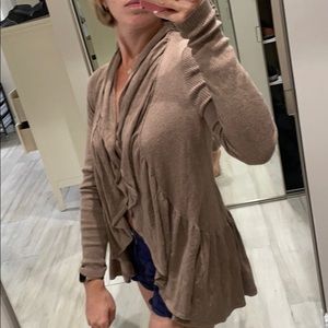 Anthropologie open cardigan